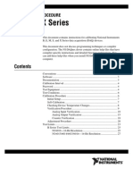 Series Calibration Procedure