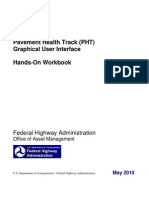 Pavement Health Track (PHT) Graphical User Interface Hands-On Workbook
