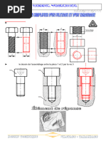 Dessin Technique : Filetage et Taraudage | PDF | Vis de fixation | Outils