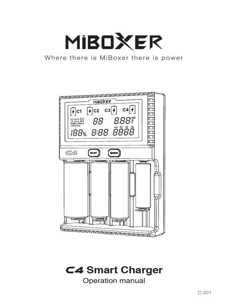 Smart Charger User Guide | PDF | Battery Charger | Rechargeable Battery
