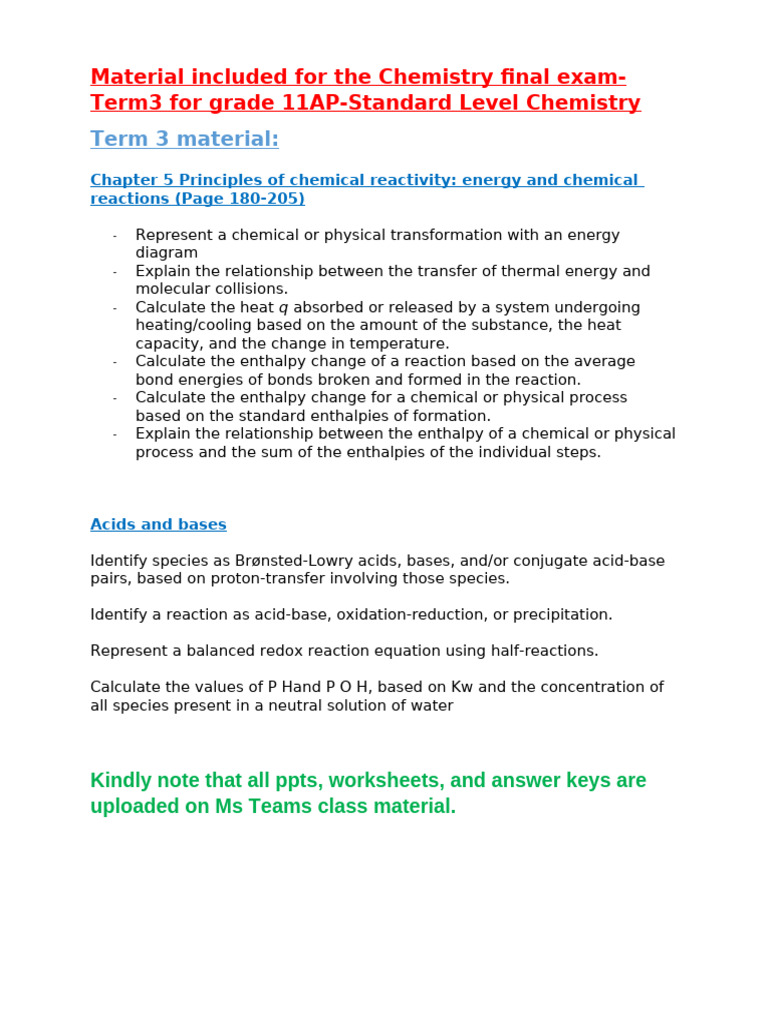 Photo inspiration: Fresh Look at Grade 11Ap Standard Study Guide T3