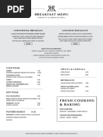 Rockefeller Plaza Restaurant Menu | PDF | Sushi | Salad