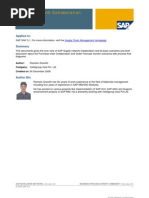 SAP Supply Network Collaboration