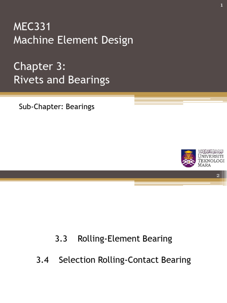 Bearing Pdf Pdf Bearing Mechanical Mechanical Engineering