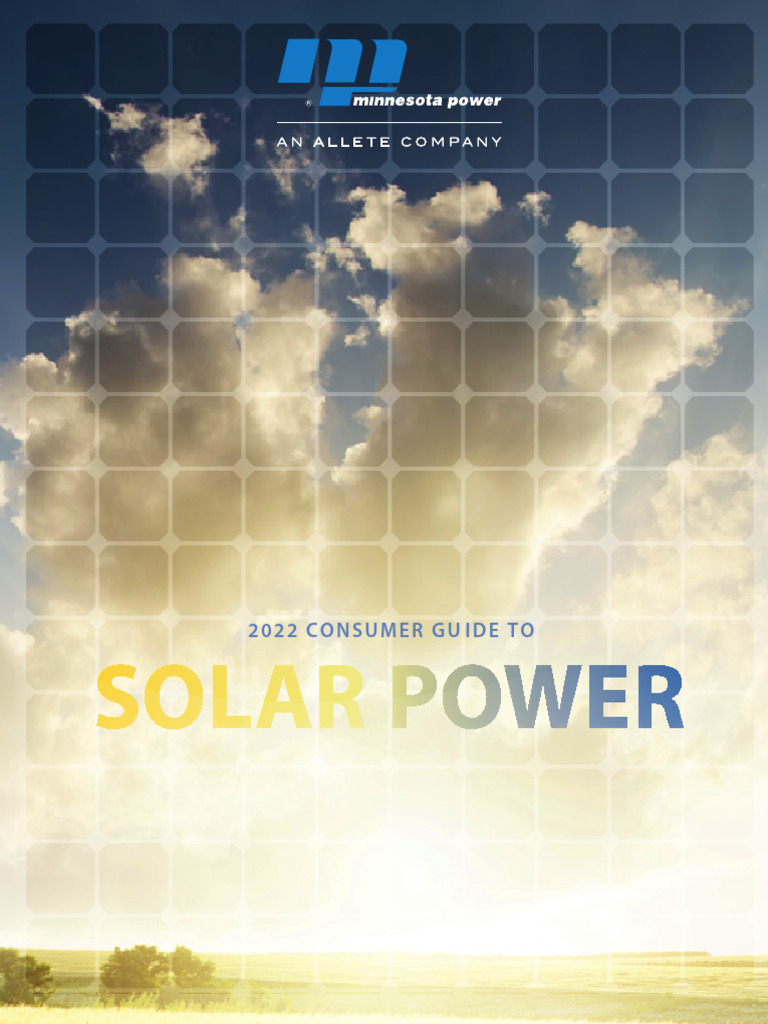 Minnesota Solar PV Certification Guide | PDF | Photovoltaic System ...
