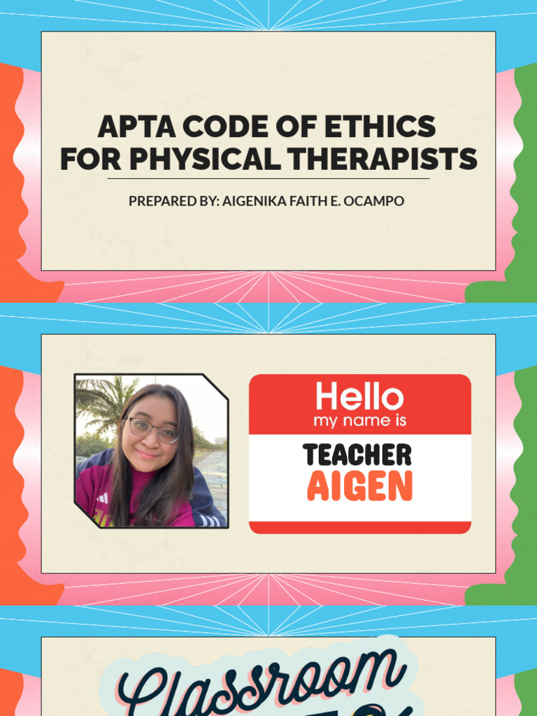 APTA Code of Ethics for Therapists | PDF | Psychotherapy | Physical Therapy