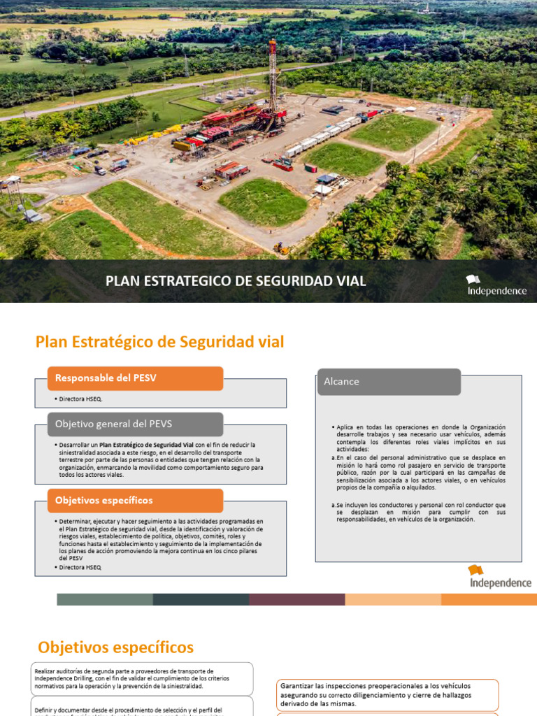 2. Plan Estrategico de Seguridad Vial DESARROLLO | PDF | Tráfico ...