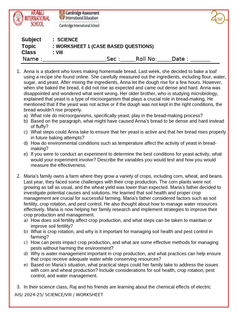 Grade 8 Science Case Studies | PDF | Friction | Combustion