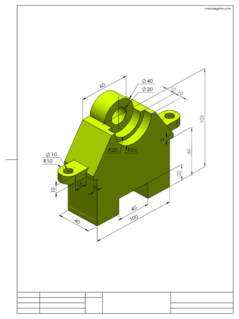 Part25 Dimensioned Perspective | PDF