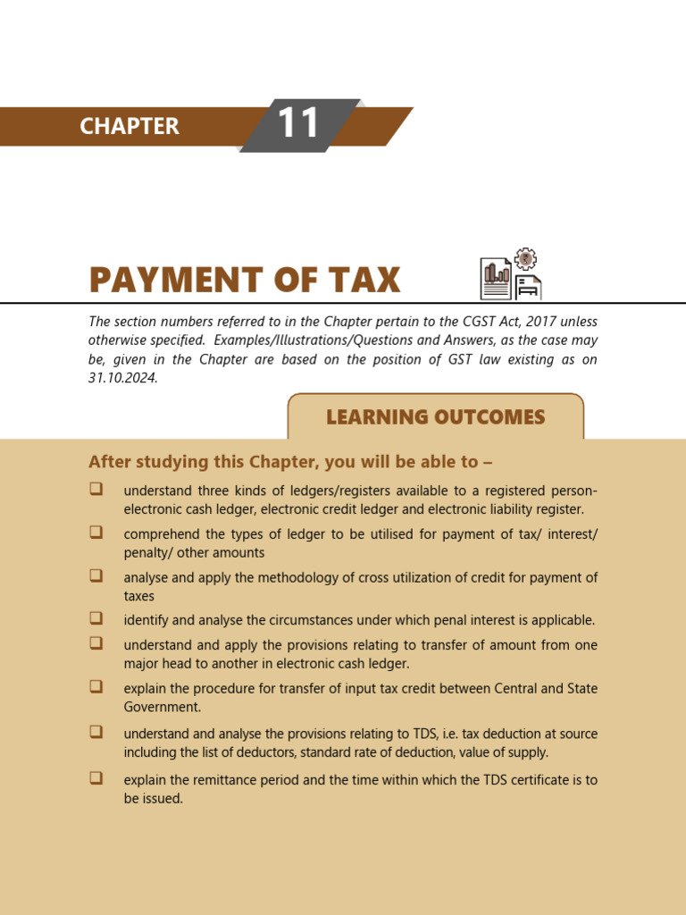 View of 11) Payment of Tax | PDF | Credit Card | Taxes