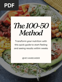 The 100-50 Method by Hey Aimee Meier