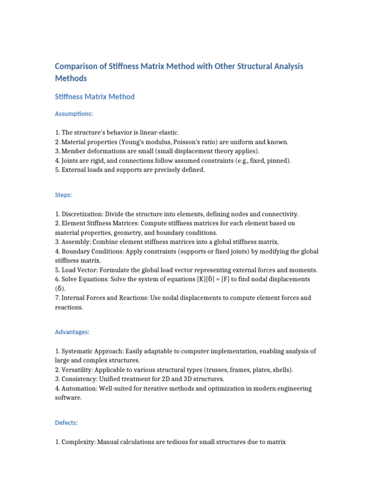 Stiffness_Matrix_Comparison | PDF | Matrix (Mathematics) | Applied ...