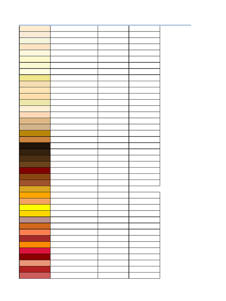 Colours-HEXIMAL and RGB | PDF | Chess | Color