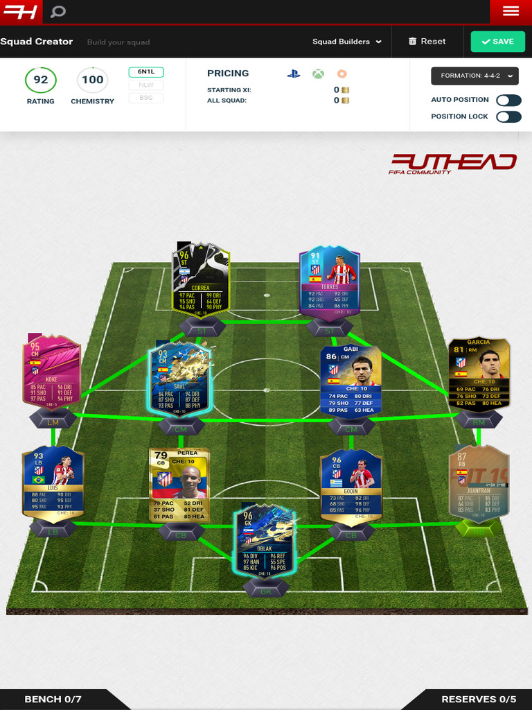 Squad Builder Tool for Team Creation | PDF