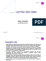 Copper and Fiber Optic Cables: Pietro Nicoletti