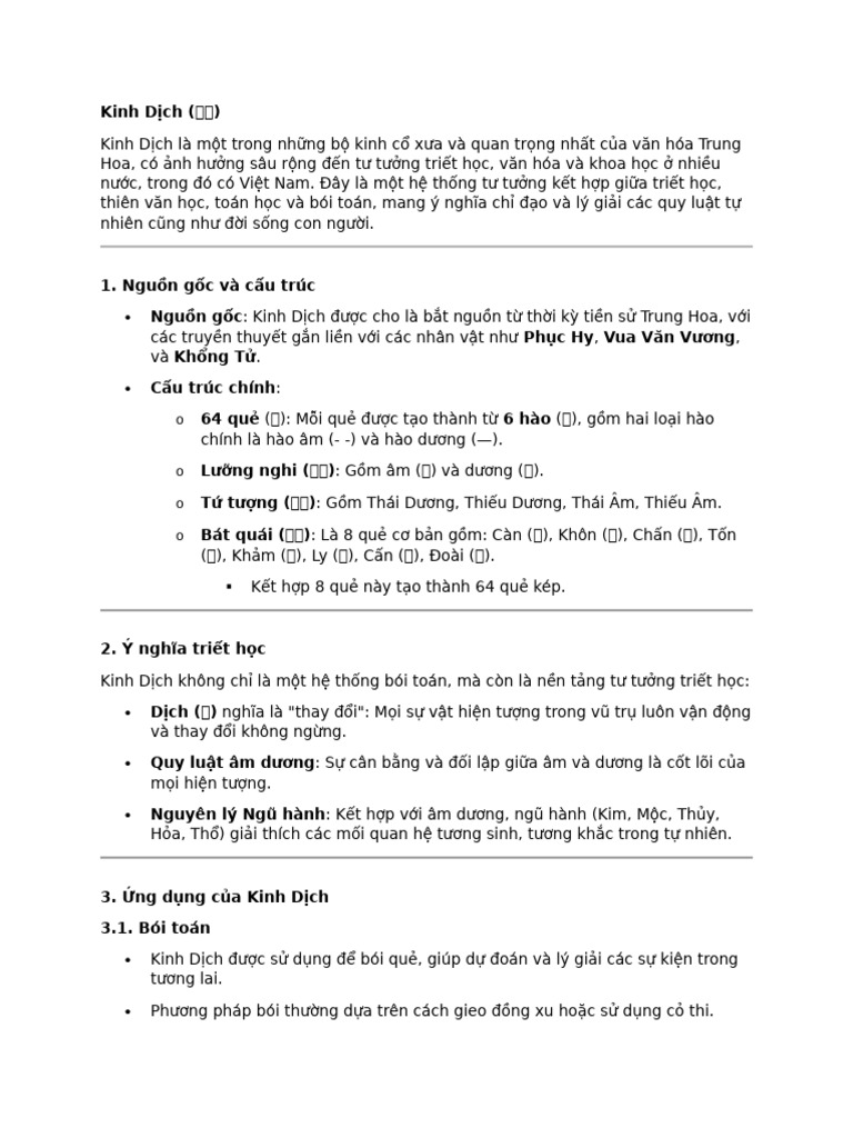 Kinh Dịch Pdf 