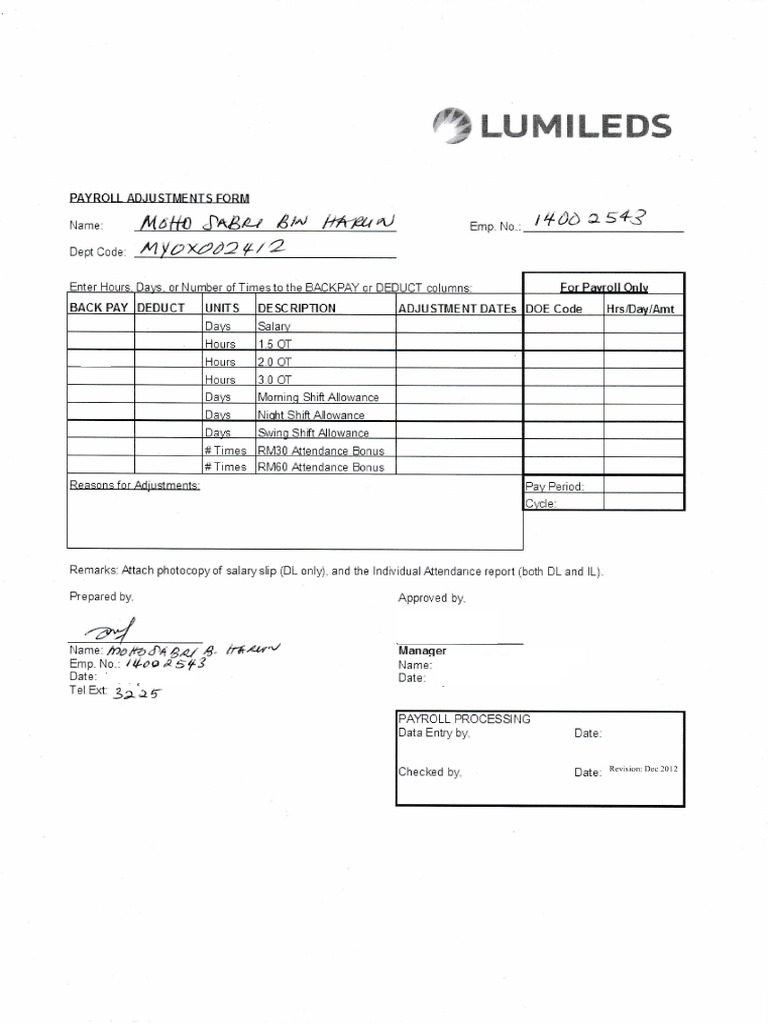 Ot Back Pay | PDF