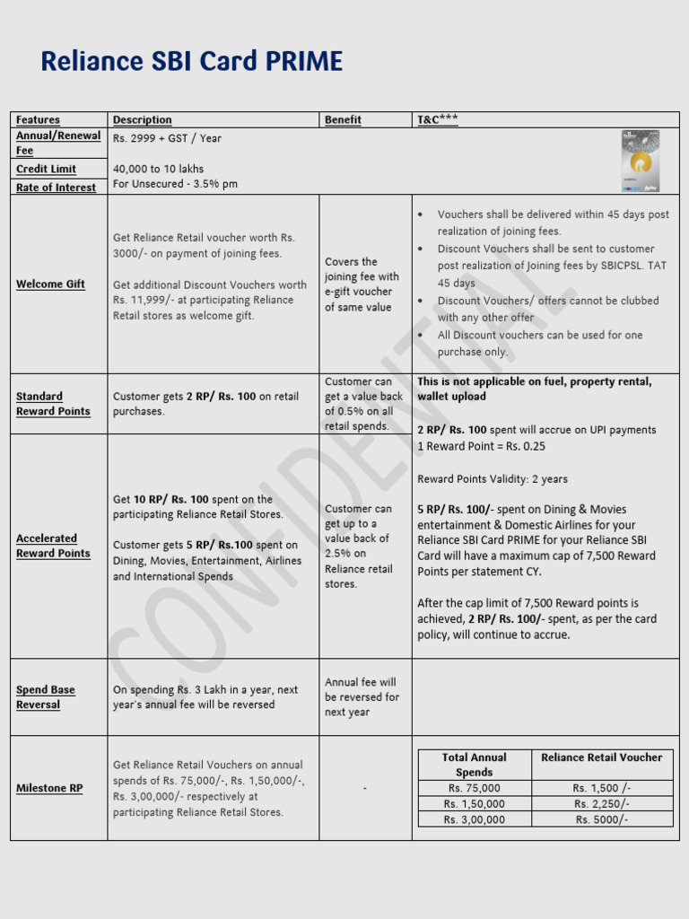 one-pager-reliance-sbi-card-prime-281023-pdf-fee-credit-card