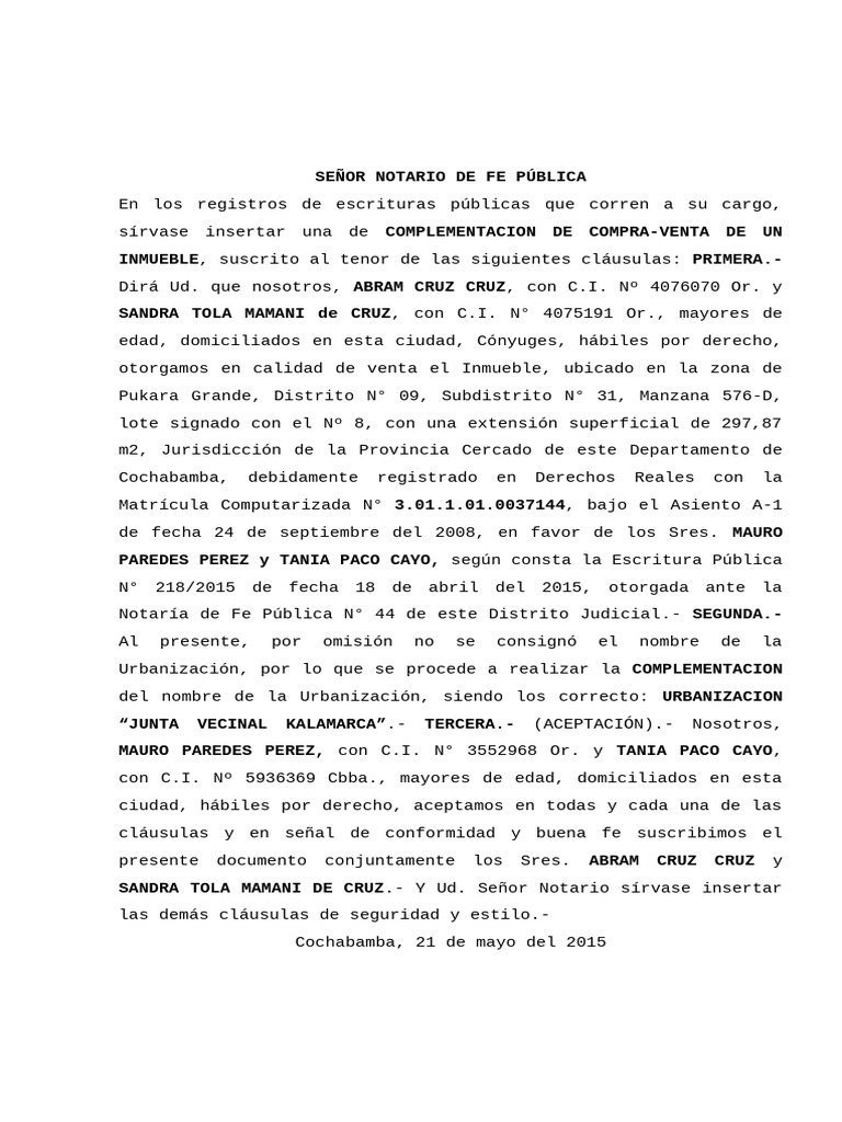 complementacion | PDF | Ley común