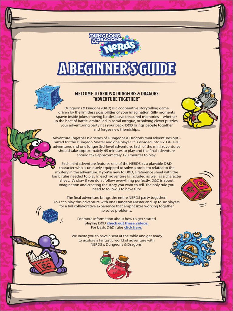 D&D Mini Adventures for One Player | PDF