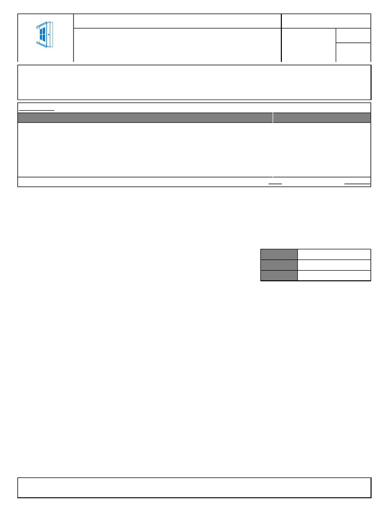 YK Glass Quotation for Clear & Tinted Glass | PDF