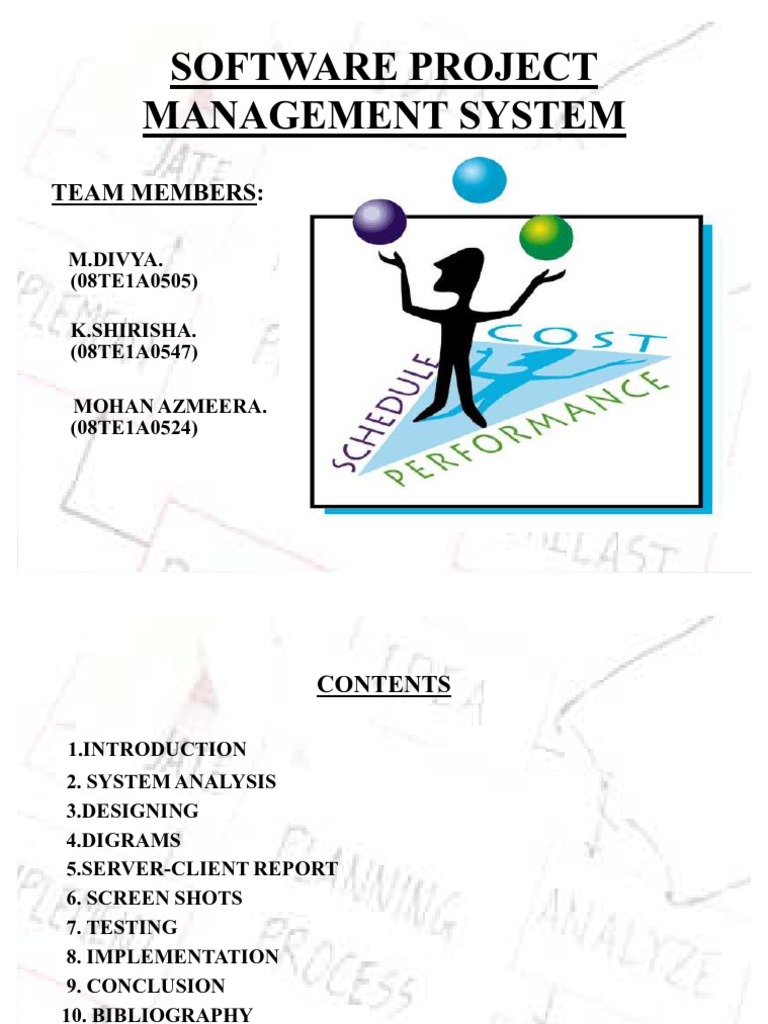Software Project Management System | PDF | Databases | Computer Engineering