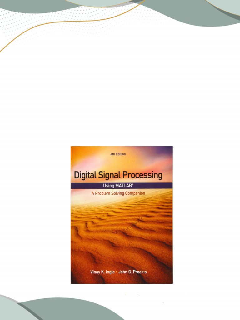 Immediate download Digital Signal Processing Using MATLAB A Problem ...