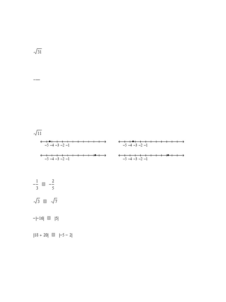 Unit 1 final test mcq frq pdf rational number numbers