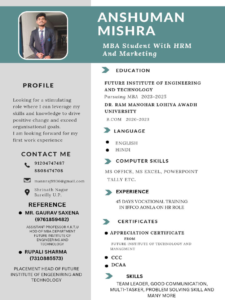 Experience CV | PDF