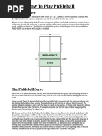 Four Square Game Rules Explained | PDF