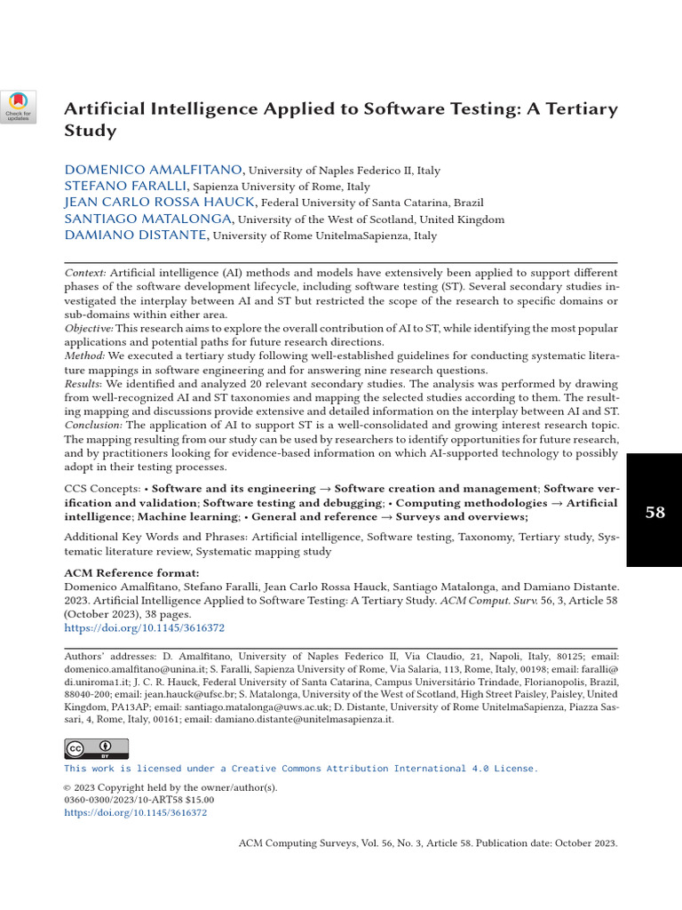 EXCEL Software Test Types | PDF | Software Testing | Machine Learning
