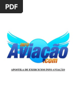 APOSTILA DE EXERCICIOS INFO AVIAÇÃO