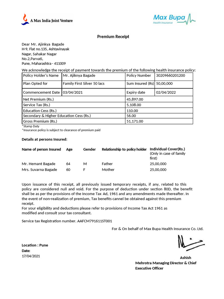 niva-bupa-tax-receipt-for-health-insurance-pdf-taxes-insurance