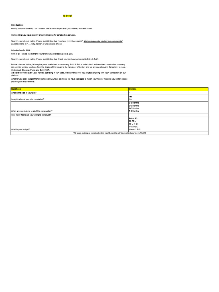 Is Script For Commercial Construction | PDF | Pricing