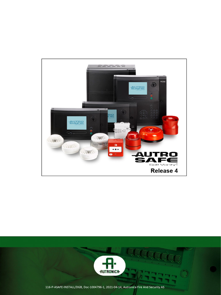 AutroSafe Fire Detection Installation Guide | PDF | Waste Management ...