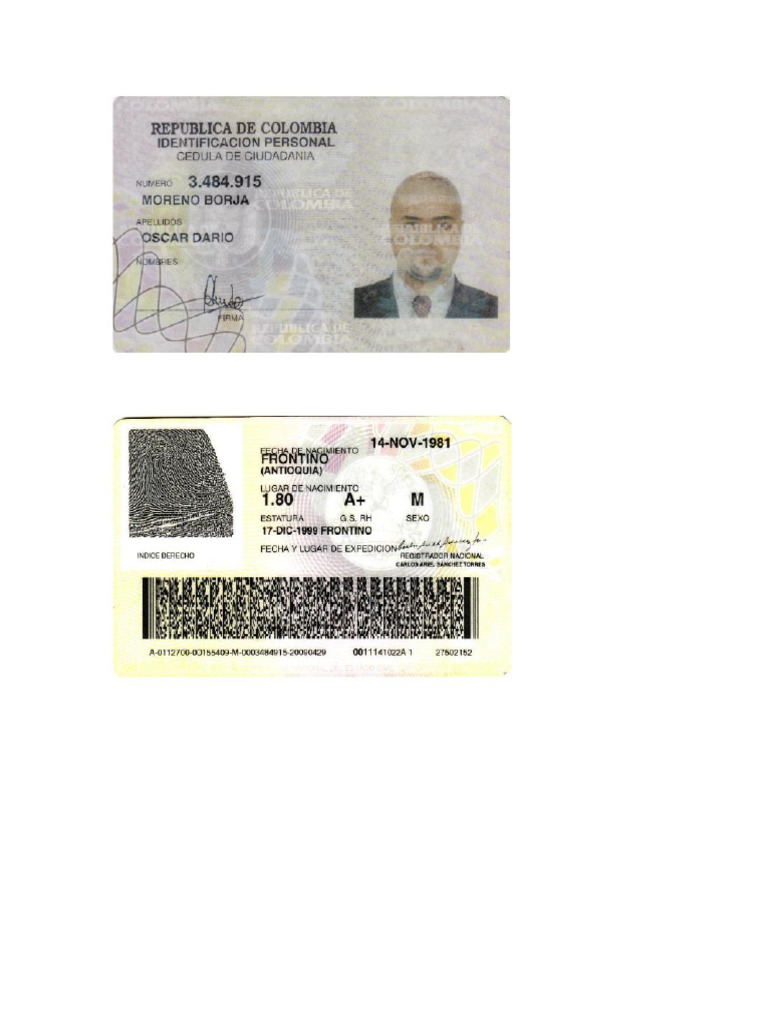 CEDULA REP LEGAL | PDF
