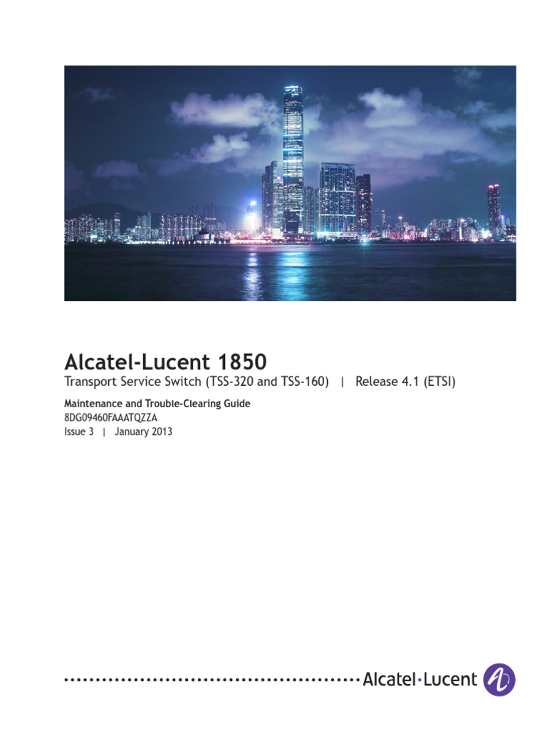 Commutateur de service de transport｜ Alcatel｜ LUCENT｜ Nokia 1850 TSS-5C
