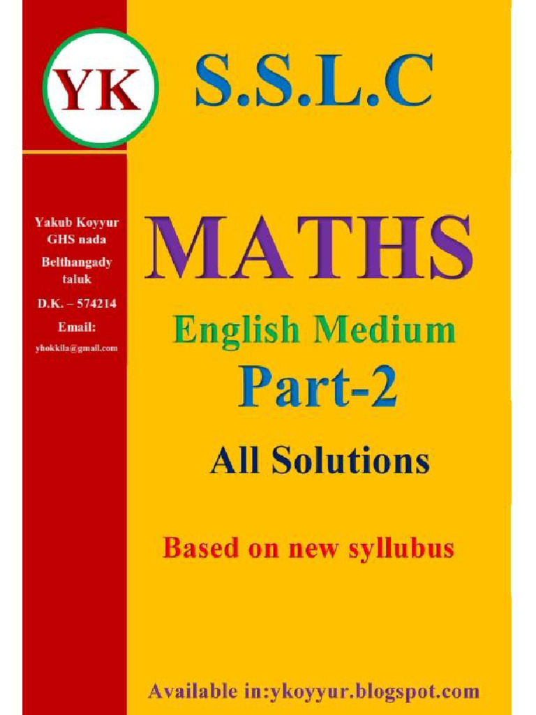 Maths Part 2 Em Pdf Polynomial Quadratic Equation