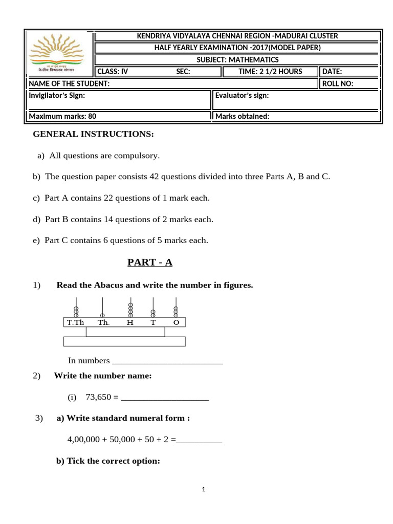 iv-maths | PDF