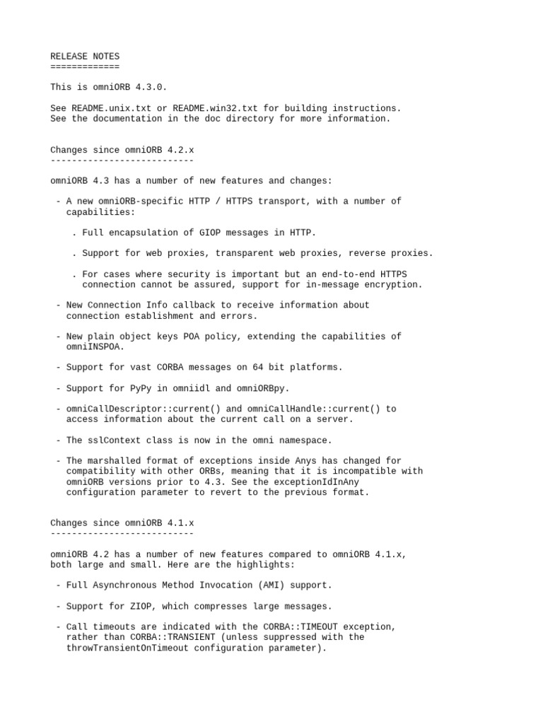 Release Notes | PDF