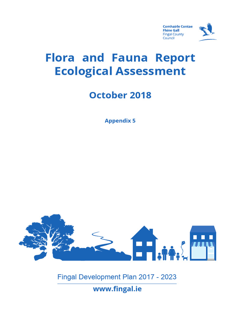 Flora and Fauna Report Ecological Assessment | PDF | Hedge | Habitat