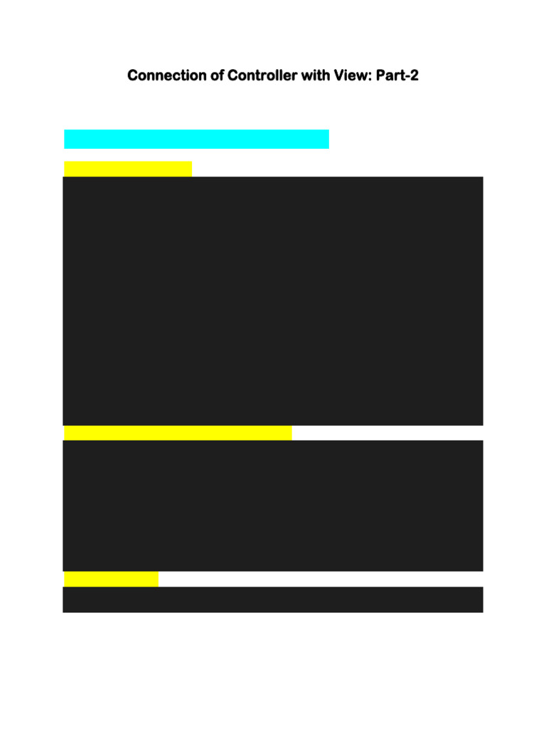 Laravel Controller and View Examples | PDF | Software Development ...