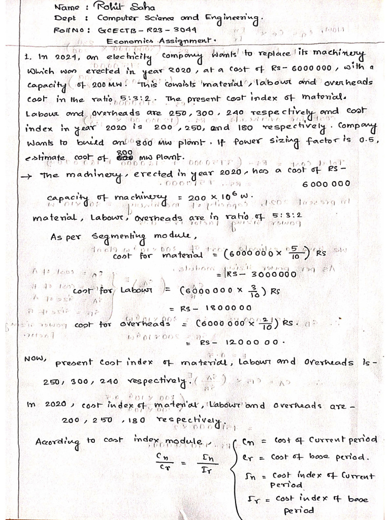 Economics Assignment Soft | PDF