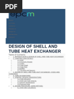 Shell and Tube Heat Exchanger Parts | PDF | Heat Exchanger | Process ...
