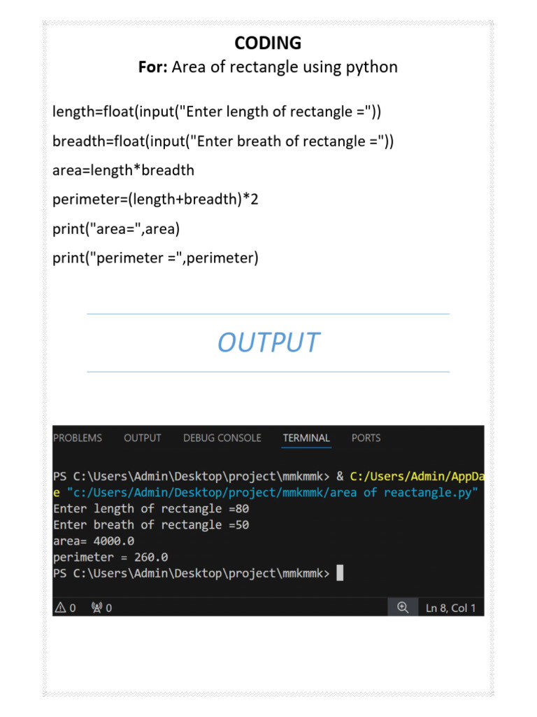Output: Coding | PDF