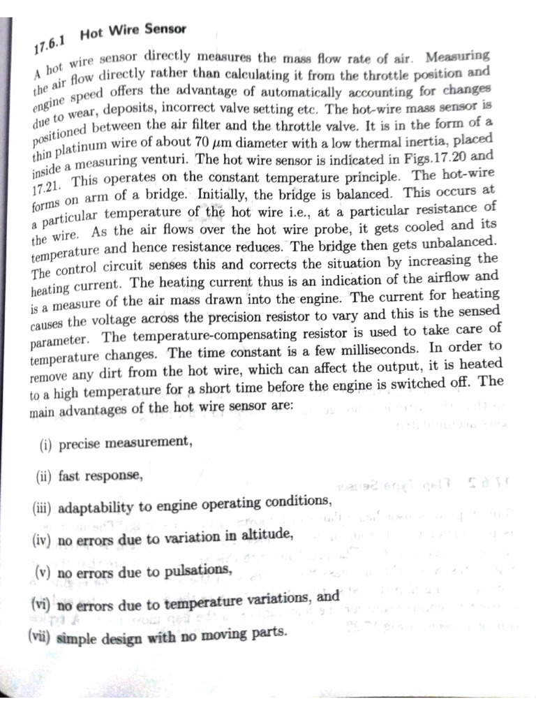 Hotwire Sensor | PDF