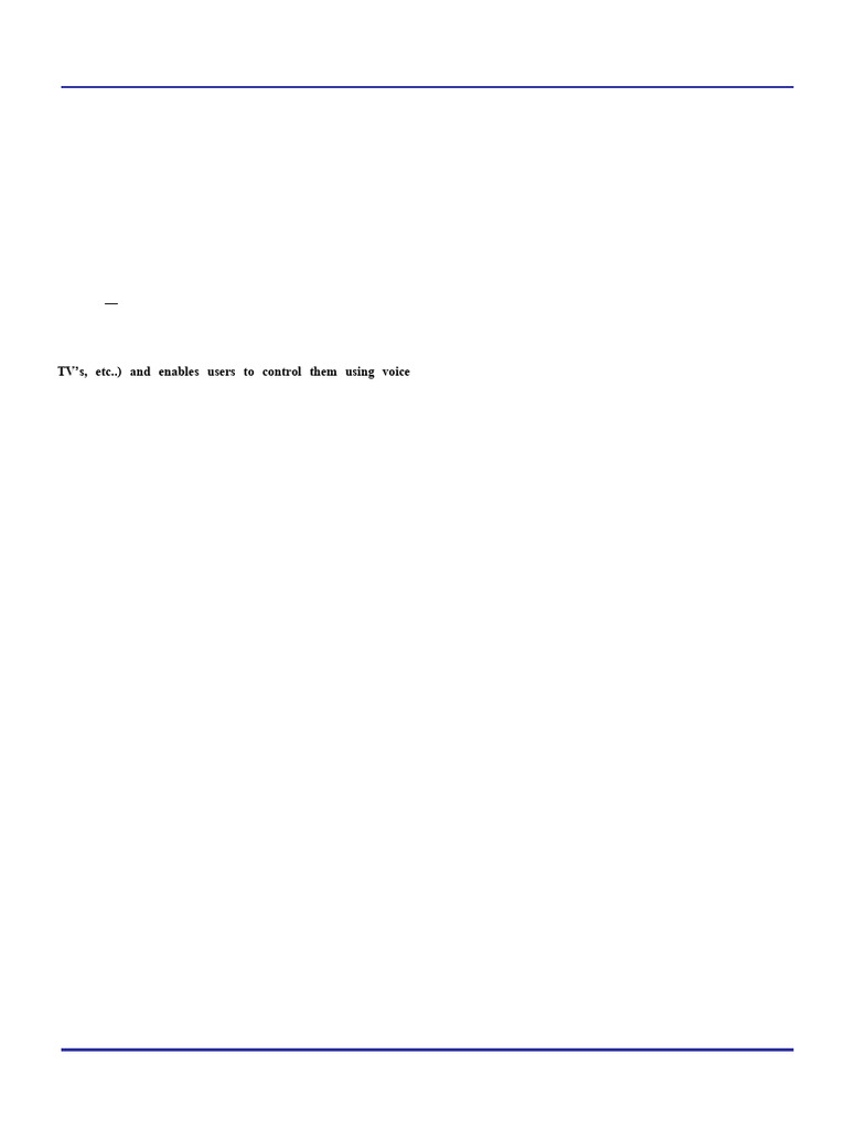 Review On Voice Controlled Home Automation System Pdf Home