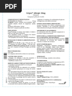 Notice Prodol 5 MG 10 MG Comprime | PDF | Insuffisance cardiaque ...