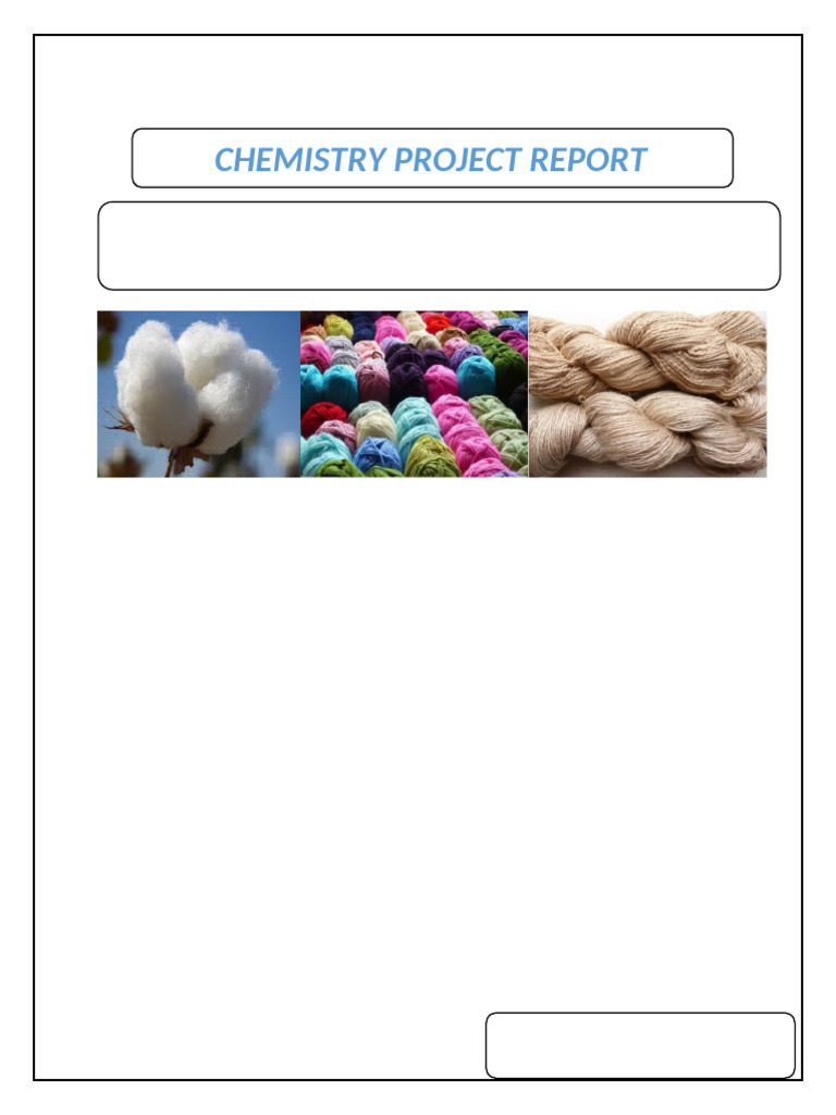 Effect of Acids and Bases On The Tensile Strength of Fibers | PDF ...