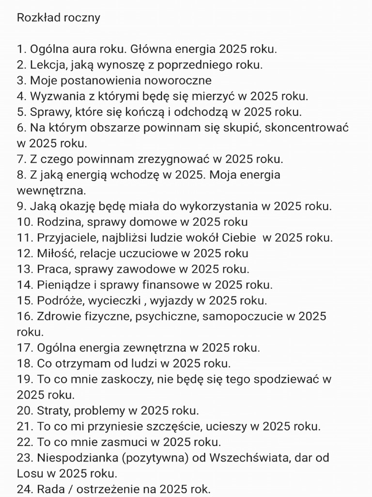Rozklad roczny 2025 pdf